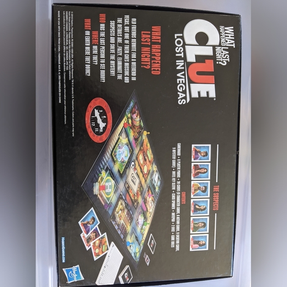 Clue lost in Vegas boardgame - Picture 2 of 4